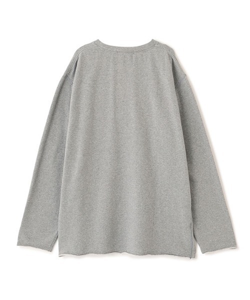 ETRE TOKYO（エトレトウキョウ）の「カットオフソフトスウェットシャツ（スウェット・レディース・グレー/ホワイト/ネイビー・FREE）」の22枚目の写真