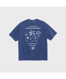 PARADISE PIGMENT TEE - VIOLET BLUE