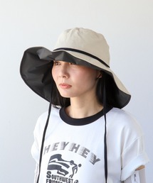 Three Four Time（スリーフォータイム）の「【wpc】UVカット接触冷感つば広HAT（ハット）」