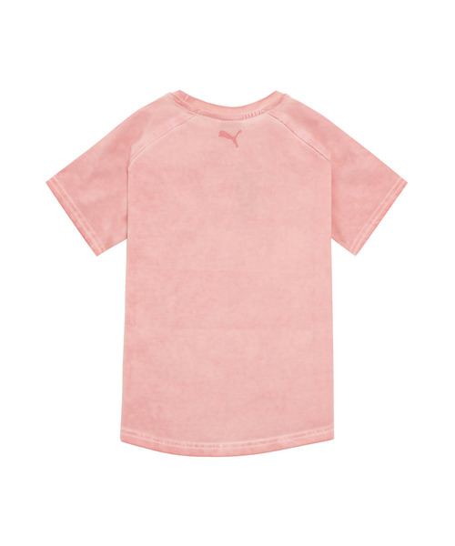 PUMA（プーマ）の「PUMA プーマ ウィメンズ ムーズイン ネイチャー ウォッシュ 半袖 Tシャツ（Tシャツ/カットソー・レディース・ベビーピンク/ブラック×レッド・SMALL/MEDIUM/LARGE/X-LARGE）」の15枚目の写真