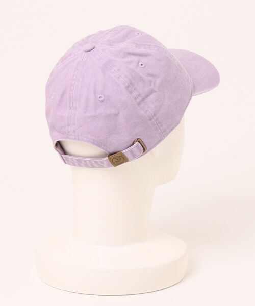 newhattan（ニューハッタン）の「【newhattan】Pigment Dyed Baseball Cap（キャップ・メンズ・ベージュ/バーガンディー/ブルー/ブラック/ライトブルー/サックスブルー/ライラック/スモークピンク・フリー）」の9枚目の写真