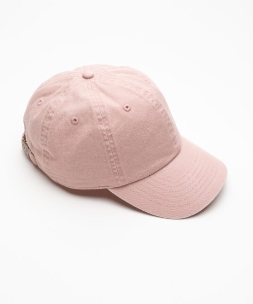 newhattan（ニューハッタン）の「【newhattan】Pigment Dyed Baseball Cap（キャップ・メンズ・ベージュ/バーガンディー/ブルー/ブラック/ライトブルー/サックスブルー/ライラック/スモークピンク・フリー）」の7枚目の写真