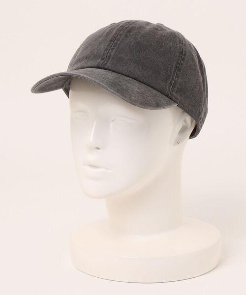 newhattan（ニューハッタン）の「【newhattan】Pigment Dyed Baseball Cap（キャップ・メンズ・ベージュ/バーガンディー/ブルー/ブラック/ライトブルー/サックスブルー/ライラック/スモークピンク・フリー）」の10枚目の写真