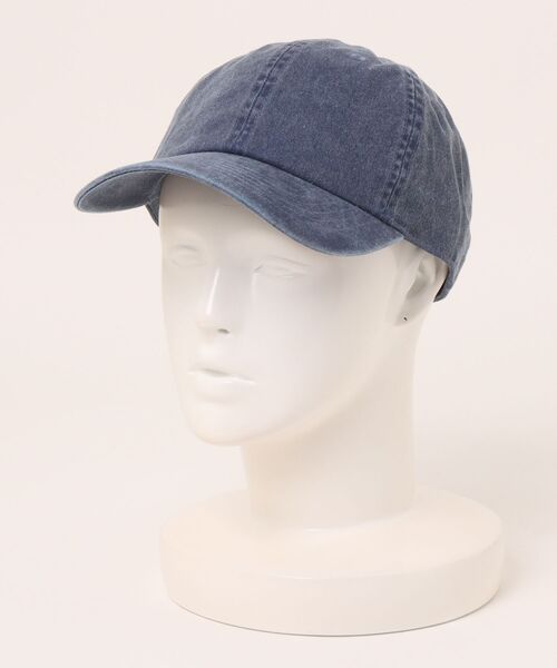 newhattan（ニューハッタン）の「【newhattan】Pigment Dyed Baseball Cap（キャップ・メンズ・ベージュ/バーガンディー/ブルー/ブラック/ライトブルー/サックスブルー/ライラック/スモークピンク・フリー）」の14枚目の写真