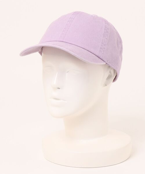 newhattan（ニューハッタン）の「【newhattan】Pigment Dyed Baseball Cap（キャップ・メンズ・ベージュ/バーガンディー/ブルー/ブラック/ライトブルー/サックスブルー/ライラック/スモークピンク・フリー）」の15枚目の写真