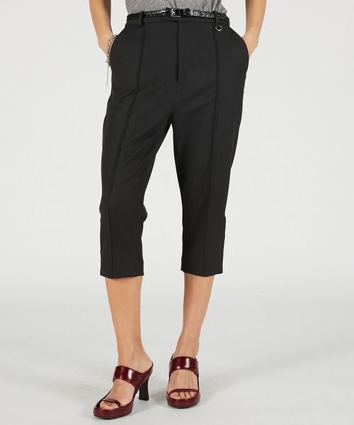 PRANK PROJECT（プランクプロジェクト）の「【2026Summer Pre-Order】サイドフックカプリパンツ / Side Hook Capri Pants（その他パンツ・レディース・チャコールグレー/ブラック・36/38）」の12枚目の写真