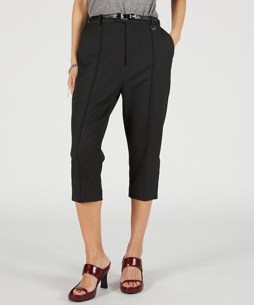 PRANK PROJECT（プランクプロジェクト）の「【2026Summer Pre-Order】サイドフックカプリパンツ / Side Hook Capri Pants（その他パンツ・レディース・チャコールグレー/ブラック・36/38）」の13枚目の写真