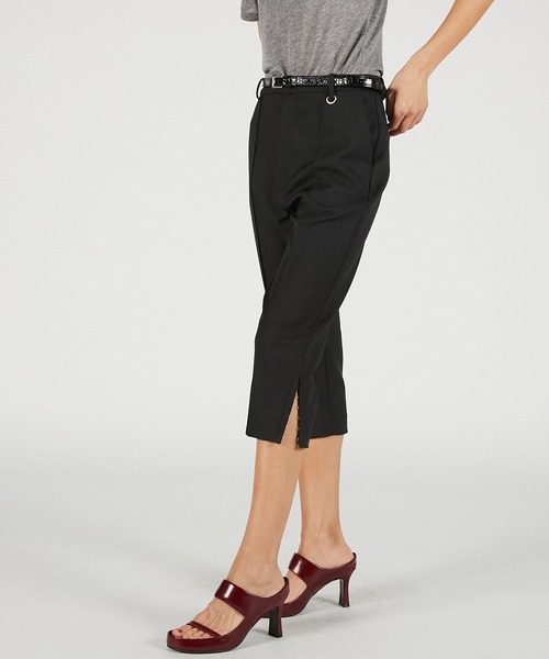 PRANK PROJECT（プランクプロジェクト）の「【2026Summer Pre-Order】サイドフックカプリパンツ / Side Hook Capri Pants（その他パンツ・レディース・チャコールグレー/ブラック・36/38）」の16枚目の写真