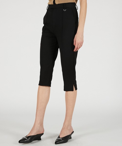 PRANK PROJECT（プランクプロジェクト）の「【2026Summer Pre-Order】サイドフックカプリパンツ / Side Hook Capri Pants（その他パンツ・レディース・チャコールグレー/ブラック・36/38）」の18枚目の写真