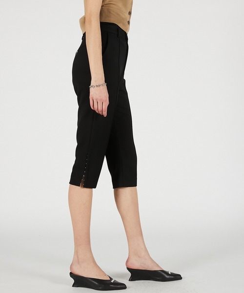 PRANK PROJECT（プランクプロジェクト）の「【2026Summer Pre-Order】サイドフックカプリパンツ / Side Hook Capri Pants（その他パンツ・レディース・チャコールグレー/ブラック・36/38）」の20枚目の写真