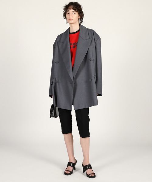 PRANK PROJECT（プランクプロジェクト）の「【2026Summer Pre-Order】サイドフックカプリパンツ / Side Hook Capri Pants（その他パンツ・レディース・チャコールグレー/ブラック・36/38）」の4枚目の写真