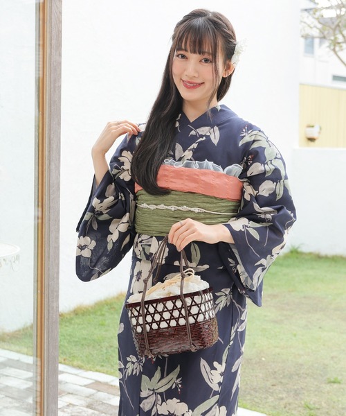 Honeys(ハニーズ)の「浴衣カゴ(和装小物・レディース・アイボリー/アイボリー系1/レッド・FREE)」の16枚目の写真