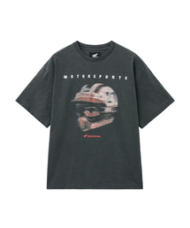 HONDA MOTORCYCLE（ホンダモーターサイクル）の「Motorsports Helmet Short Sleeve Charcoal（Tシャツ/カットソー）」