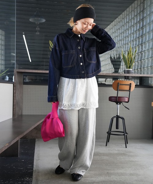 Kotoe(コトエ)の「フラワー刺繍レーススカート(スカート・レディース・ホワイト・FREE)」の19枚目の写真