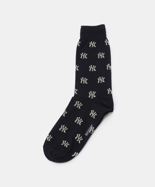 FRAMeWORK（フレームワーク）の「200 MLB MONO SOCKS（ソックス/靴下・レディース・ネイビー/ブラウン/ホワイト・FREE）」の3枚目の写真