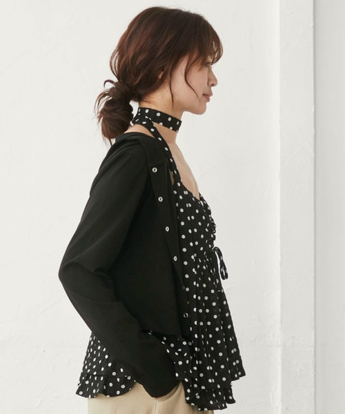 archives(アルシーヴ)の「【UV対策も叶う】UVカットシアーフーディー(Tシャツ/カットソー・レディース・ブラック/オフホワイト/グレー・MEDIUM)」の19枚目の写真