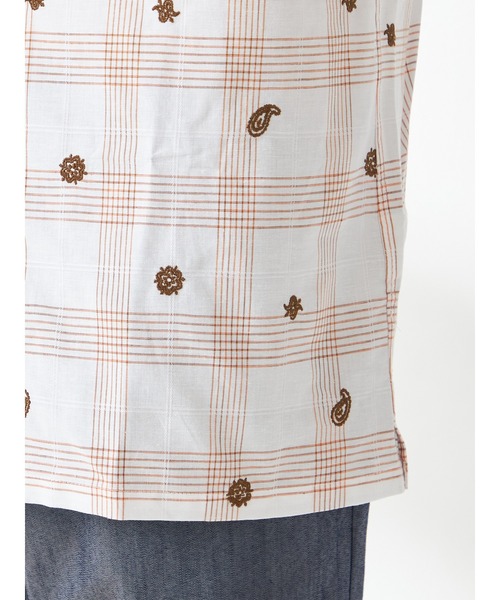 McGREGOR(マックレガー)の「ペイズリー刺繍シャツ(シャツ/ブラウス・メンズ・アイボリー/ブルー・M/L)」の16枚目の写真