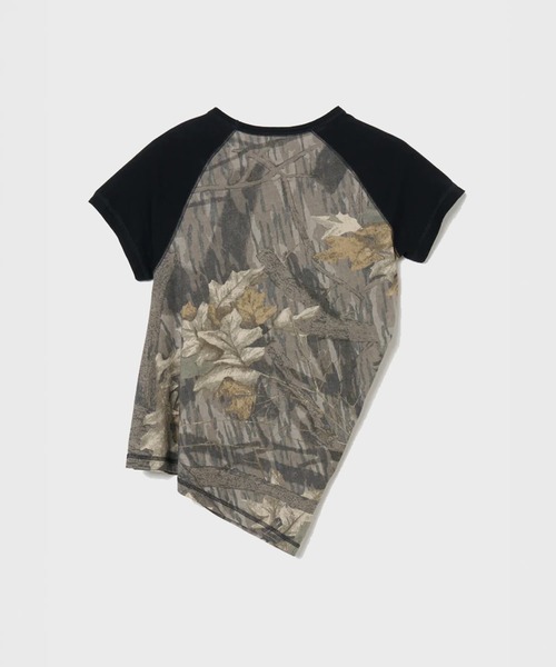 INSCRIRE(アンスクリア)の「Cotton Silk Raglan Short Sleeve(Tシャツ/カットソー・レディース・マルチ・MEDIUM)」の7枚目の写真