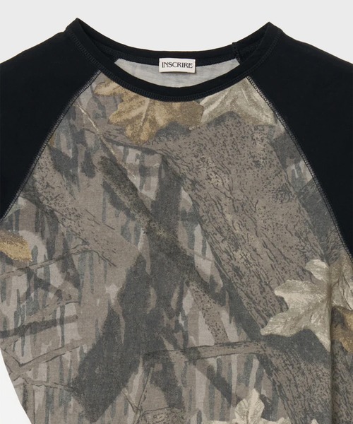 INSCRIRE(アンスクリア)の「Cotton Silk Raglan Short Sleeve(Tシャツ/カットソー・レディース・マルチ・MEDIUM)」の8枚目の写真