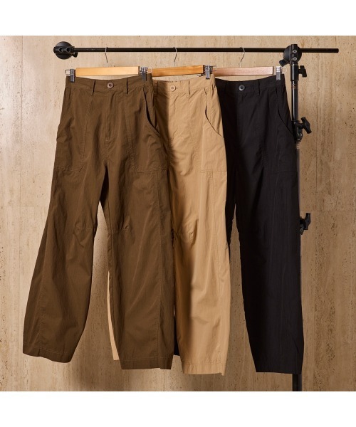 COMMON＋HAUS（コモンハウス）の「カーゴバレルパンツ（カーゴパンツ・レディース・ブラック/ブラウン/ベージュ・S/M/L）」の22枚目の写真