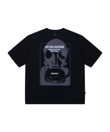 JAMIE WEST（ジェイミーウエスト）の「ビッグマスクウォッシュドTシャツ（ブラック）（Tシャツ/カットソー）」