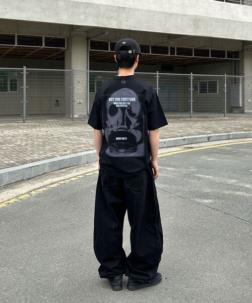 JAMIE WEST(ジェイミーウエスト)の「ビッグマスクウォッシュドTシャツ(ブラック)(Tシャツ/カットソー・レディース・その他・MEDIUM/LARGE/X-LARGE)」の11枚目の写真
