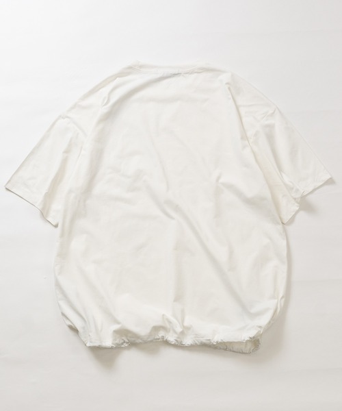 JOHN'S CLOSET（ジョンズクローゼット）の「【7】マルチファンクション ドローコード BIG Tシャツ ストレッチ/速乾（Tシャツ/カットソー・メンズ・ベージュ/カーキ/ホワイト/ブラック/チャコールグレー・LARGE/X-LARGE/MEDIUM）」の8枚目の写真