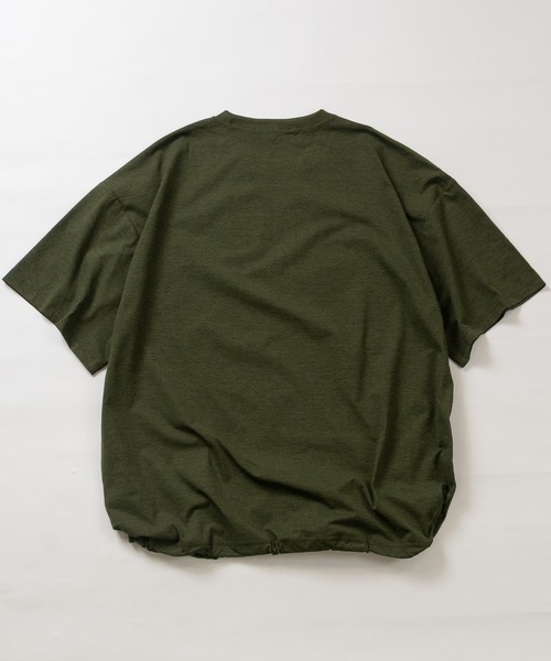 JOHN'S CLOSET（ジョンズクローゼット）の「【7】マルチファンクション ドローコード BIG Tシャツ ストレッチ/速乾（Tシャツ/カットソー・メンズ・ベージュ/カーキ/ホワイト/ブラック/チャコールグレー・LARGE/X-LARGE/MEDIUM）」の15枚目の写真