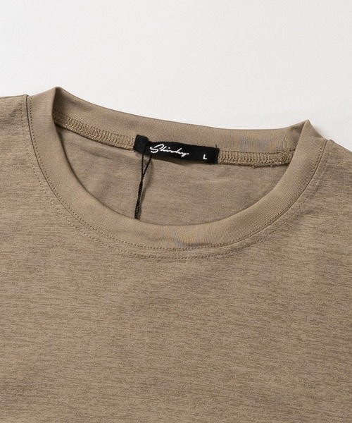 JOHN'S CLOSET（ジョンズクローゼット）の「【7】マルチファンクション ドローコード BIG Tシャツ ストレッチ/速乾（Tシャツ/カットソー・メンズ・ベージュ/カーキ/ホワイト/ブラック/チャコールグレー・LARGE/X-LARGE/MEDIUM）」の13枚目の写真