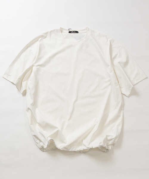 JOHN'S CLOSET（ジョンズクローゼット）の「【7】マルチファンクション ドローコード BIG Tシャツ ストレッチ/速乾（Tシャツ/カットソー・メンズ・ベージュ/カーキ/ホワイト/ブラック/チャコールグレー・LARGE/X-LARGE/MEDIUM）」の17枚目の写真