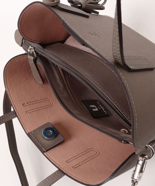 U by Ungaro（ユーバイウンガロ）の「U by ungaro（ユーバイウンガロ）　メロディ　2WAYミニハンド（ハンドバッグ・レディース・グレー/オフホワイト/ブラック・FREE）」の8枚目の写真
