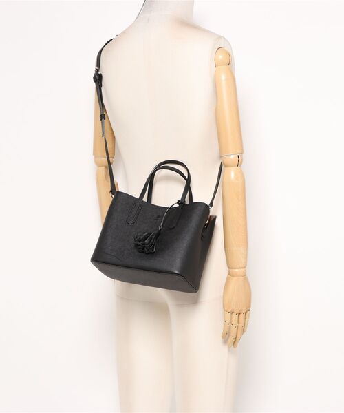 U by Ungaro（ユーバイウンガロ）の「U by ungaro（ユーバイウンガロ）　メロディ　2WAYミニハンド（ハンドバッグ・レディース・グレー/オフホワイト/ブラック・FREE）」の9枚目の写真