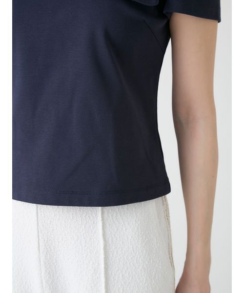 CELFORD(セルフォード)の「【洗える】フラップポケットカットソー(Tシャツ/カットソー・レディース・ネイビー/ホワイト/その他/ライトピンク・F)」の13枚目の写真