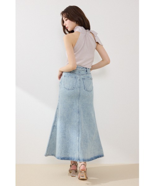 rienda（リエンダ）の「ラメフライスリボンネックトップス 夏服（Tシャツ/カットソー・レディース・ブラック/ベージュ/ピンク・FREE）」の11枚目の写真