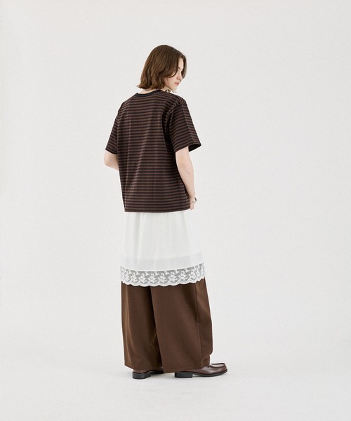 ONCILY(オンシェリー)の「ASSORT HEART LOGO HENLEY TEE / アソートハートロゴヘンリーTシャツ(Tシャツ/カットソー・メンズ・レッド/グレー/ブラック/ピンク/ブラック系その他・SMALL/LARGE/MEDIUM)」の22枚目の写真