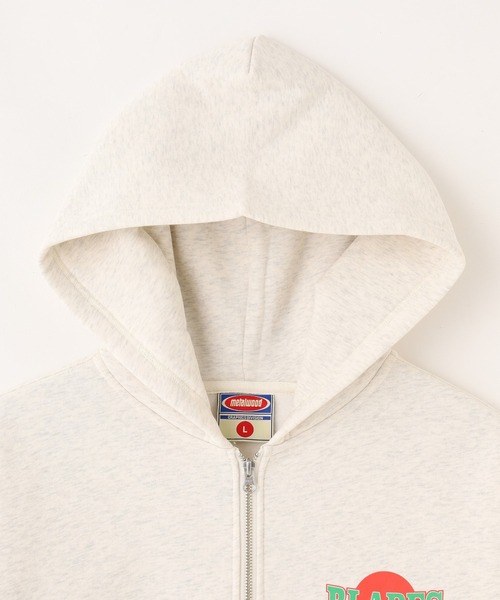 styles(スタイルス)の「METALWOOD BLADES GYM ZIP HOODED SWEATSHIRT MWS25-06-106(パーカー・メンズ・ライトグレー・L)」の6枚目の写真