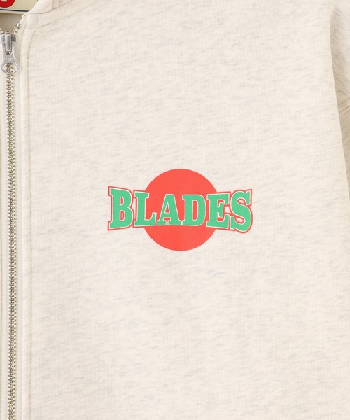 styles(スタイルス)の「METALWOOD BLADES GYM ZIP HOODED SWEATSHIRT MWS25-06-106(パーカー・メンズ・ライトグレー・L)」の9枚目の写真