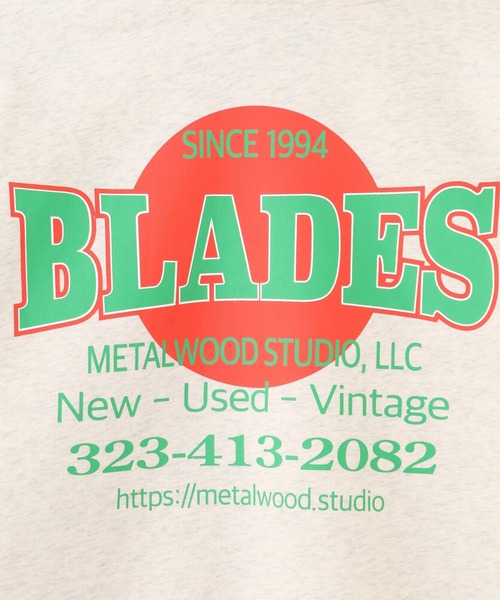 styles(スタイルス)の「METALWOOD BLADES GYM ZIP HOODED SWEATSHIRT MWS25-06-106(パーカー・メンズ・ライトグレー・L)」の8枚目の写真