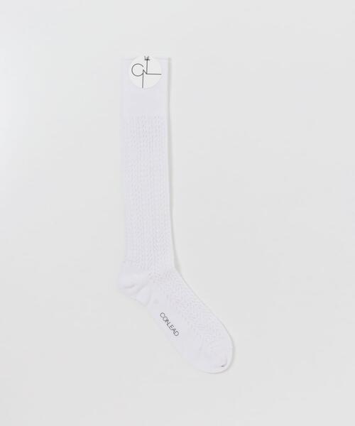 CONLEAD(コンリード)の「CONLEAD LACE LONG(ソックス/靴下・メンズ・ブラック/イエロー系その他/ホワイト/ベージュ系その他/グリーン系その他・FREE)」の6枚目の写真