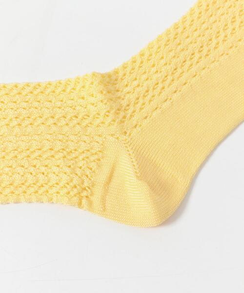 CONLEAD(コンリード)の「CONLEAD LACE LONG(ソックス/靴下・メンズ・ブラック/イエロー系その他/ホワイト/ベージュ系その他/グリーン系その他・FREE)」の13枚目の写真