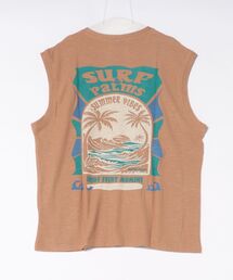 【Kahiko】SURF&Palms ビーチリーMEN'Sタンクトップ