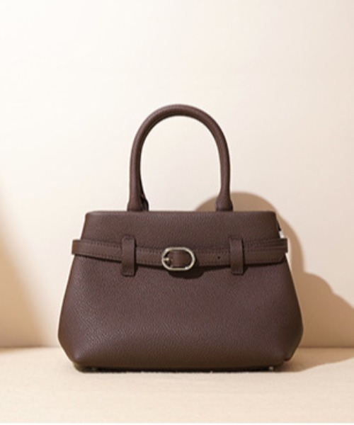 NiiNa(ニーナ)の「【 NiiNa / ニーナ 】高品質牛革 2way ラグジュアリー ハンドバッグ(ハンドバッグ・レディース・ブラウン・FREE)」の1枚目の写真