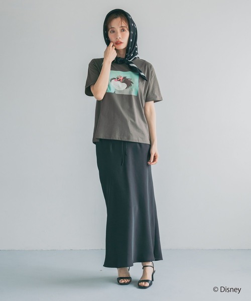 mysty woman(ミスティウーマン)の「【WEB限定】ドリゼラ&アナスタシア/ルシファー/Tシャツ 878228(Tシャツ/カットソー・レディース・チャコールグレー/オフホワイト・FREE)」の15枚目の写真