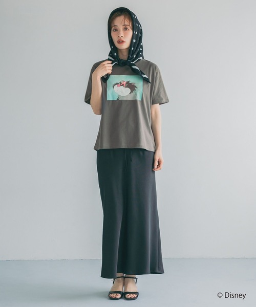 mysty woman(ミスティウーマン)の「【WEB限定】ドリゼラ&アナスタシア/ルシファー/Tシャツ 878228(Tシャツ/カットソー・レディース・チャコールグレー/オフホワイト・FREE)」の16枚目の写真