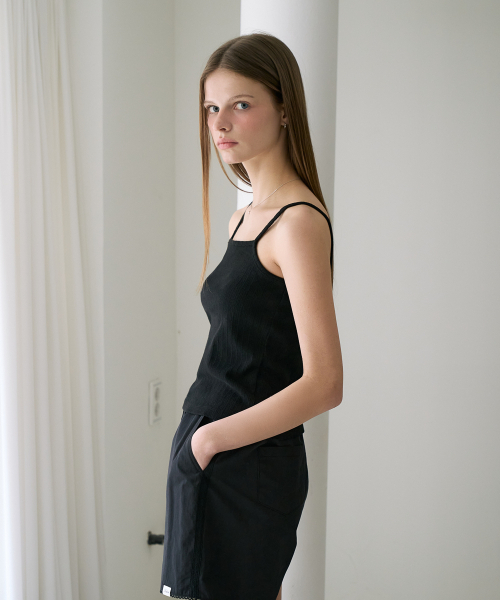 DEHEVE（デヘヴェ）の「Frill Ribbon Cardigan Set [Black]（カーディガン/ボレロ・レディース・ブラック・OS）」の6枚目の写真