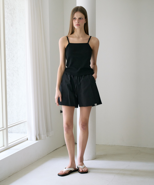 DEHEVE（デヘヴェ）の「Frill Ribbon Cardigan Set [Black]（カーディガン/ボレロ・レディース・ブラック・OS）」の8枚目の写真