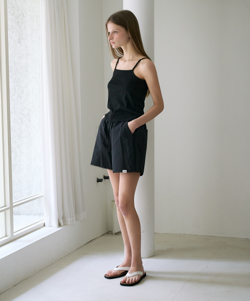 DEHEVE（デヘヴェ）の「Frill Ribbon Cardigan Set [Black]（カーディガン/ボレロ・レディース・ブラック・OS）」の9枚目の写真