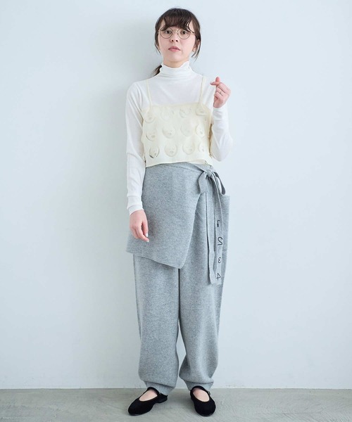 I am I in fact...（アイアムアイインファクト）の「LOL Bustier（シャツ/ブラウス・レディース・ブラック/アイボリー/ブルー・FREE）」の9枚目の写真