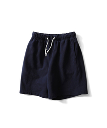 THOMASMORE（トーマスモア）の「ハーフスウェットパンツ - ネイビー（その他パンツ）」