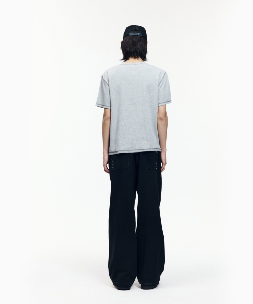 AAKAM(アーカム)の「Knee Pin-Tuck Ethnic Sweatpants (Black)(スウェットパンツ・レディース・その他・1/2)」の4枚目の写真